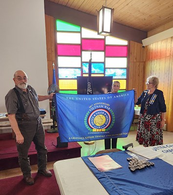 Ceremony for MI VVA Chapter 313 by the Battle Creek Chapter, NSDAR